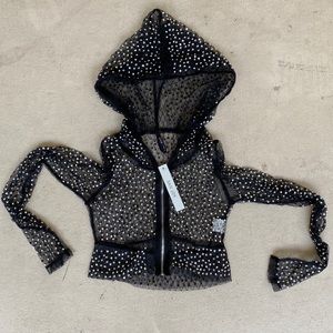 Tiger Mist/ San Joy black rhinestone mesh set